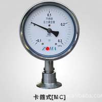 生产供应西安自动化仪表一厂 卫生型隔膜压力表YTP系列