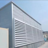 空调机组消声器冷却塔隔音降噪设备工业噪音控制设备消声百叶低噪