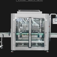 全自动灌装机机油润滑油食用油植物油液体膏体灌装生产设备定制