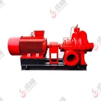 水平中开消防泵组